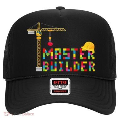 Master Builder Engineer Construction Building Bricks Blocks Hat