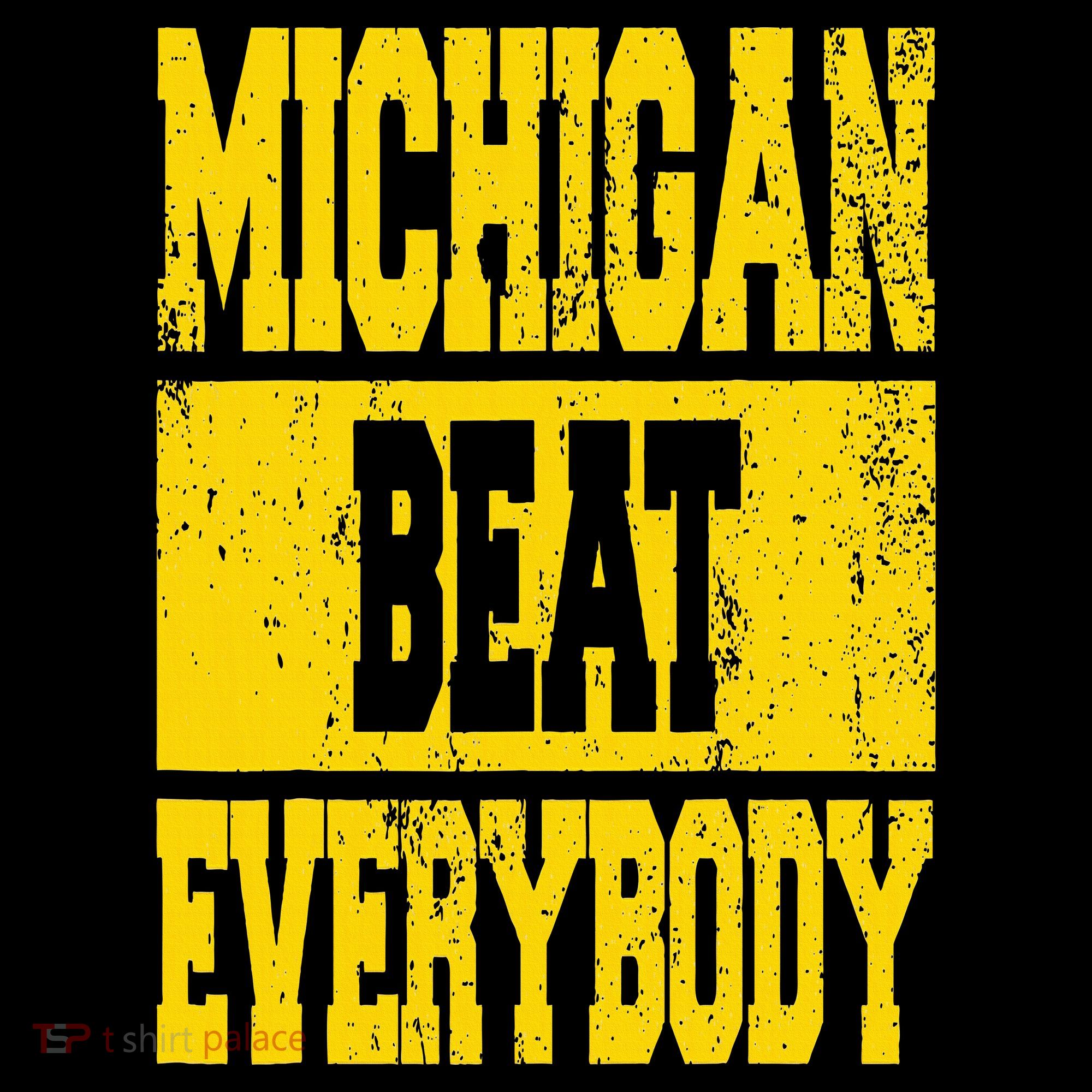 Michigan Beat Everybody Long Sleeve Shirt