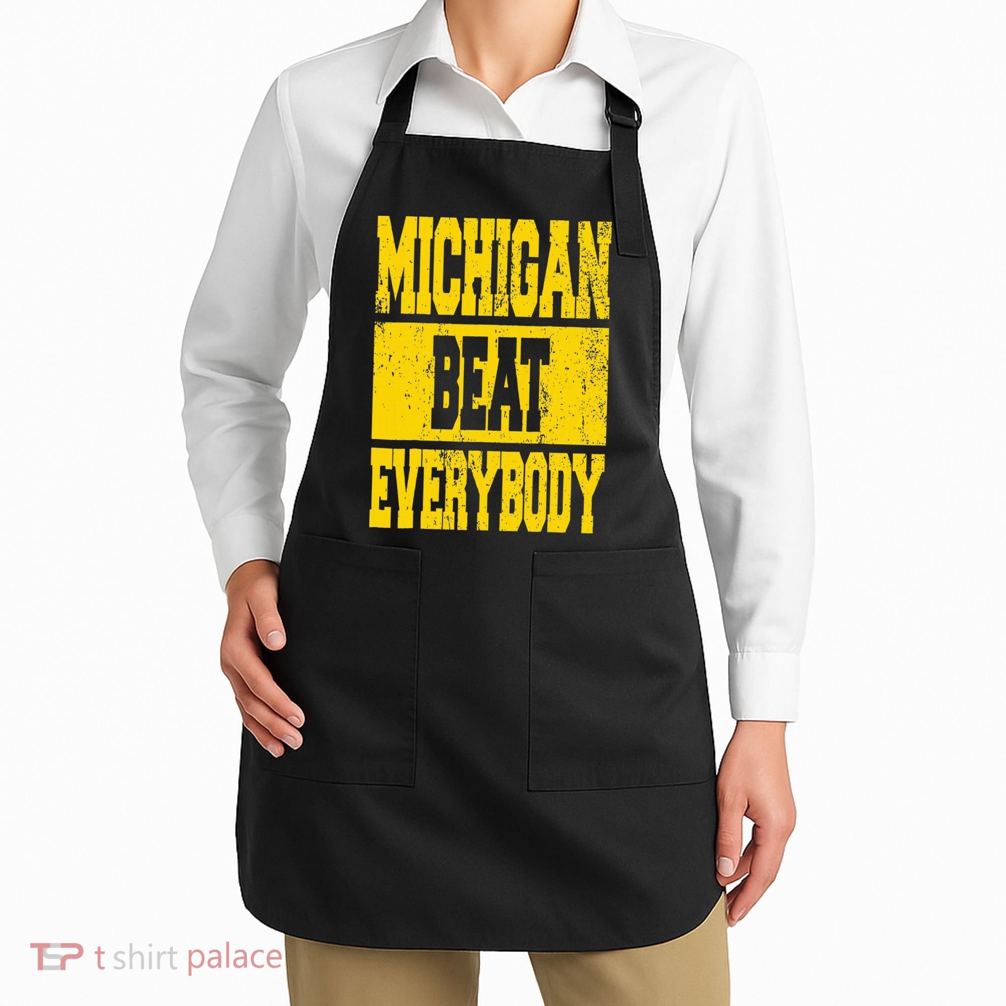 Michigan Beat Everybody Apron