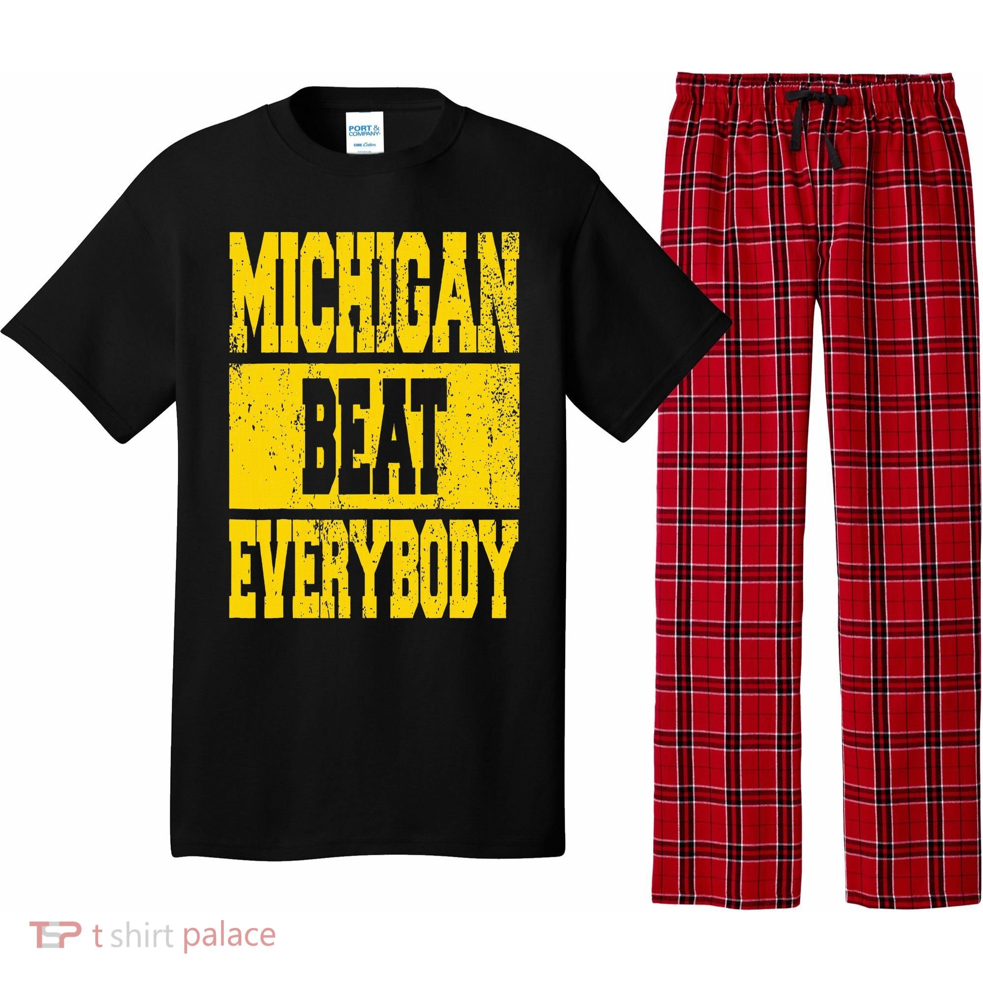 Michigan Beat Everybody Pajama Set