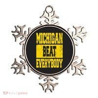 Michigan Beat Everybody Ornament thumb 0