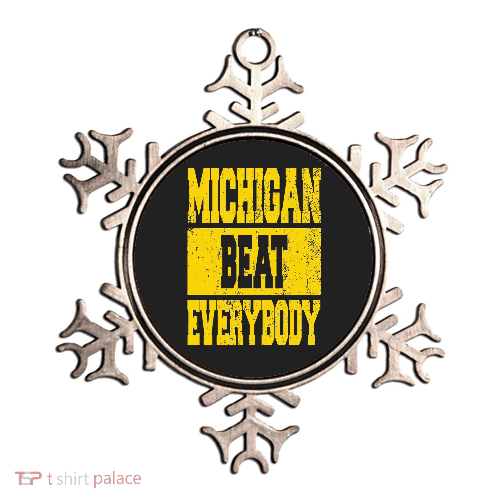 Michigan Beat Everybody Ornament