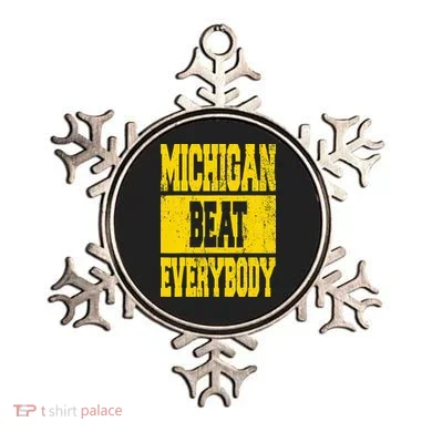 Michigan Beat Everybody Ornament