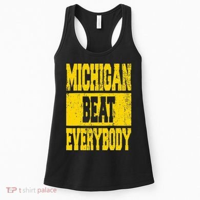 Michigan Beat Everybody Women's Tank Top