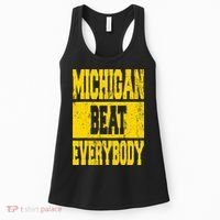 Michigan Beat Everybody Women's Tank Top thumb 0