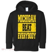 Michigan Beat Everybody Toddler Hoodie thumb 0