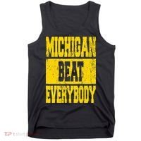 Michigan Beat Everybody Tank Top thumb 0