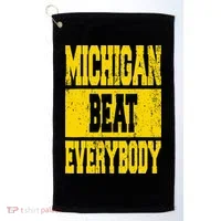 Michigan Beat Everybody Golf Towel thumb 0