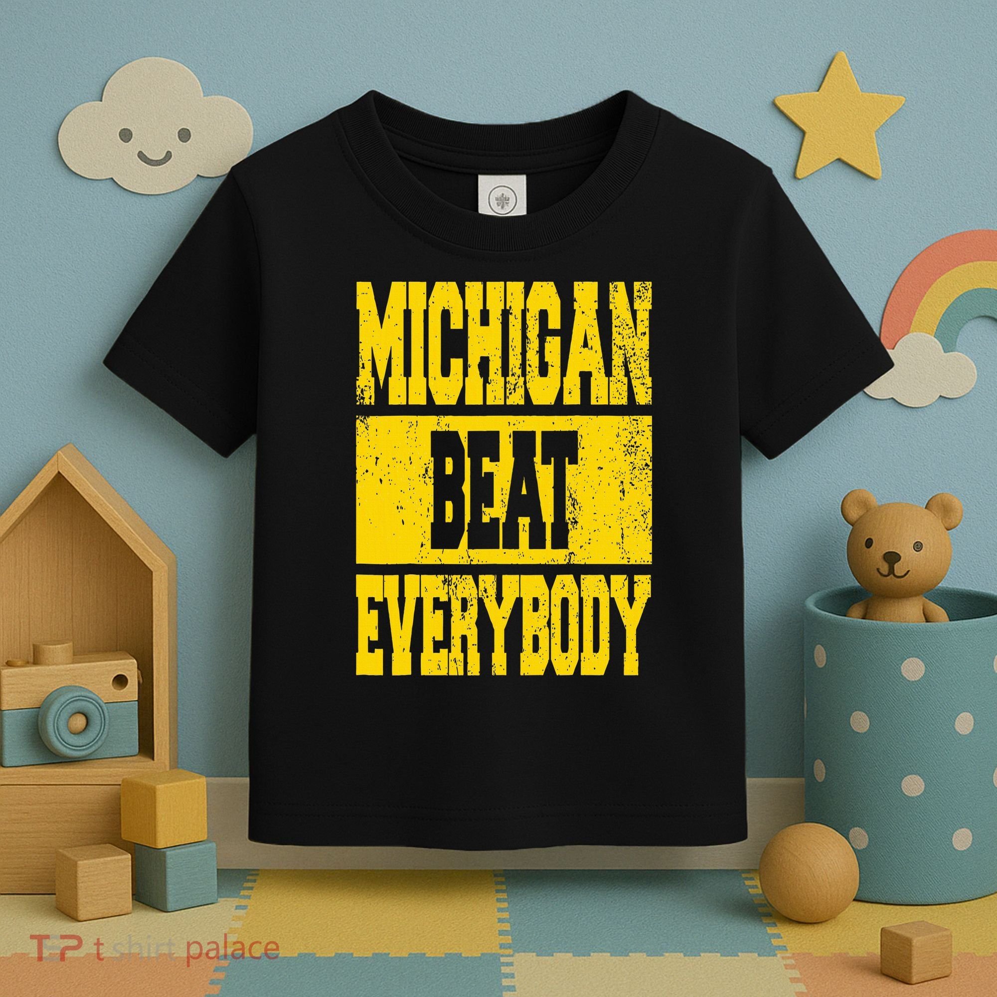 Michigan Beat Everybody Toddler T-Shirt