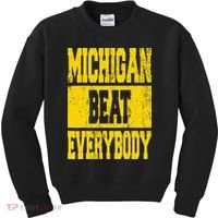 Michigan Beat Everybody Kids Sweatshirt thumb 0