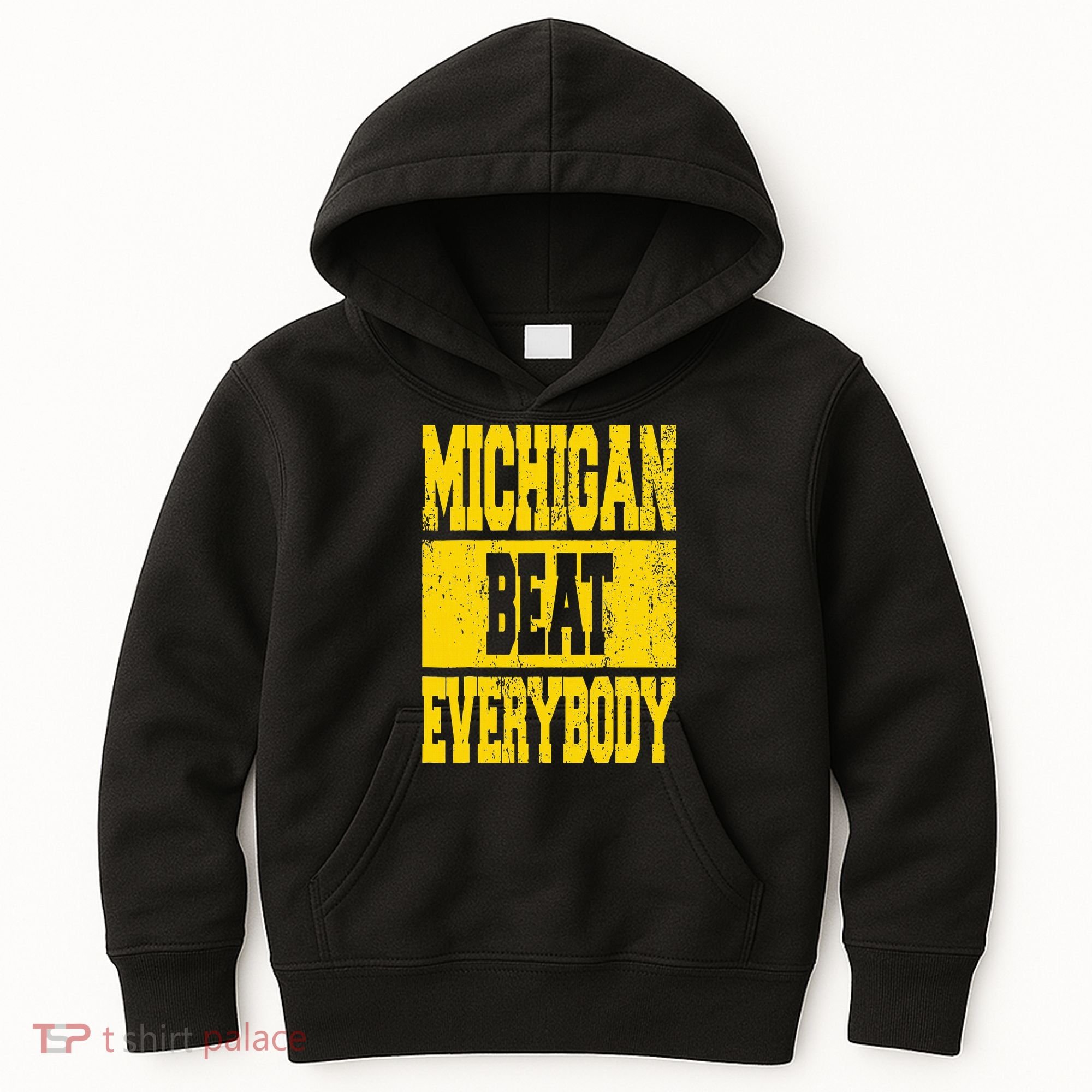 Michigan Beat Everybody Kids Hoodie