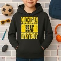 Michigan Beat Everybody Kids Hoodie thumb 2