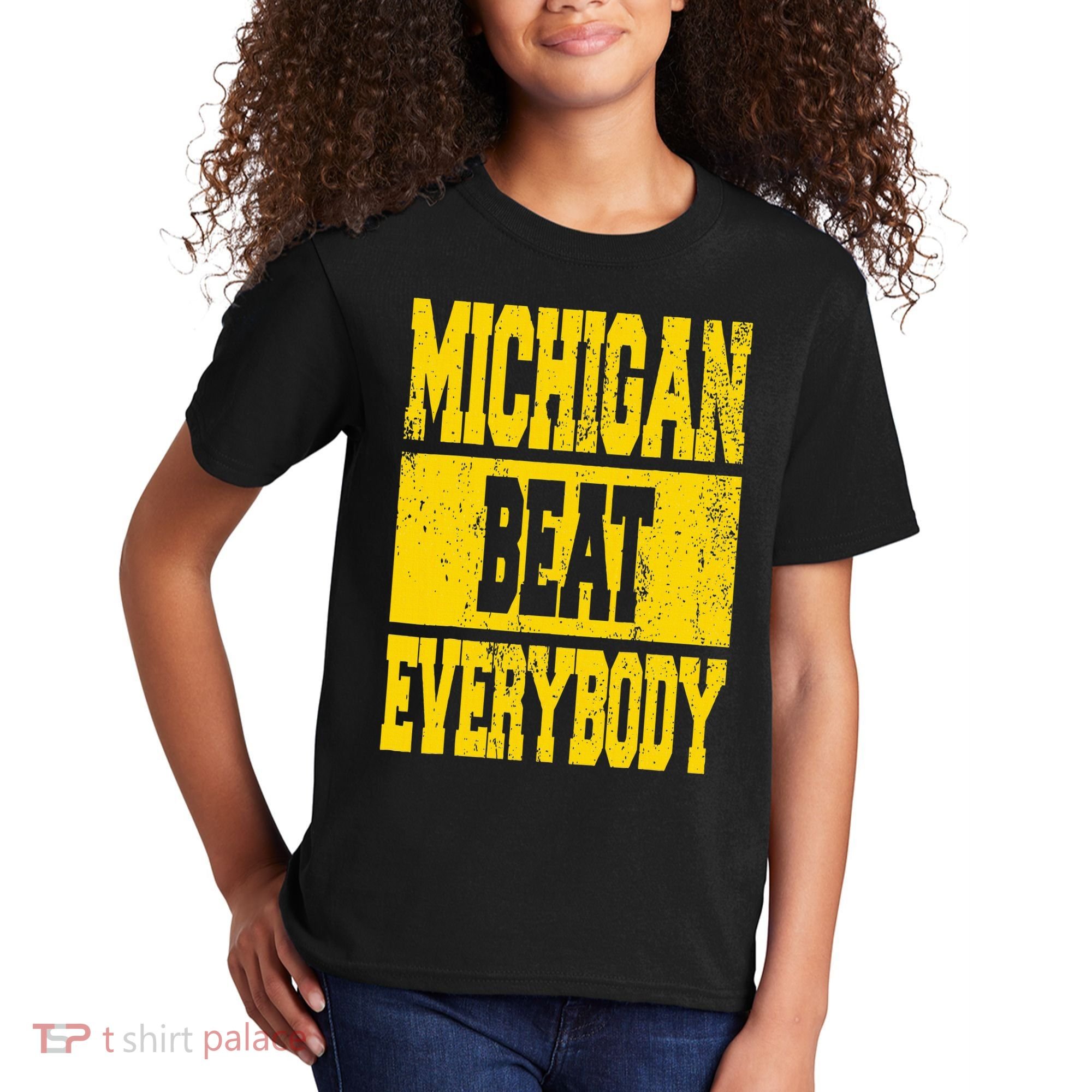 Michigan Beat Everybody Kids T-Shirt