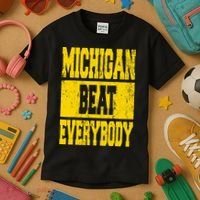 Michigan Beat Everybody Kids T-Shirt thumb 3