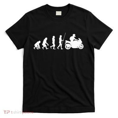 Motorcyclist Biker Evolution For Motorcycle Motorbike Riders T-Shirt