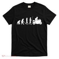 Motorcyclist Biker Evolution For Motorcycle Motorbike Riders T-Shirt thumb 0
