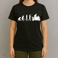 Motorcyclist Biker Evolution For Motorcycle Motorbike Riders T-Shirt thumb 4
