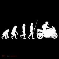 Motorcyclist Biker Evolution For Motorcycle Motorbike Riders T-Shirt thumb 7