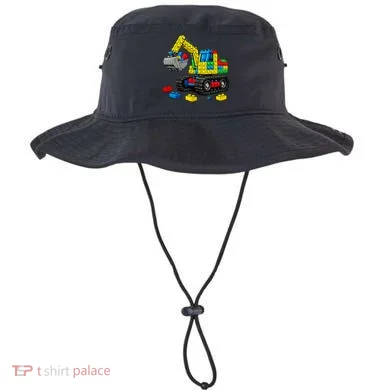  Master Builder Excavator Construction Building Bricks Blocks Bucket Hat