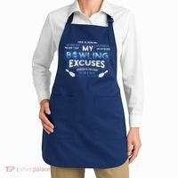 My Bowling Excuses Funny Bowling Gift Apron thumb 2