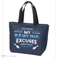 My Bowling Excuses Funny Bowling Gift Tote Bag thumb 3