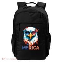 Merica Bald Eagle USA Eagle 4th Of July Patriotic Funny Backpack thumb 0