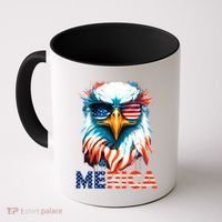 Merica Bald Eagle USA Eagle 4th Of July Patriotic Funny Coffee Mug thumb 0