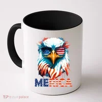 Merica Bald Eagle USA Eagle 4th Of July Patriotic Funny Coffee Mug thumb 0