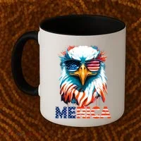 Merica Bald Eagle USA Eagle 4th Of July Patriotic Funny Coffee Mug thumb 2