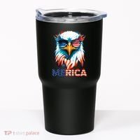 Merica Bald Eagle USA Eagle 4th Of July Patriotic Funny Tumbler thumb 0