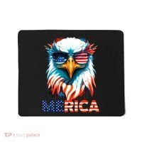 Merica Bald Eagle USA Eagle 4th Of July Patriotic Funny Mousepad thumb 0