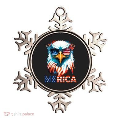 Merica Bald Eagle USA Eagle 4th Of July Patriotic Funny Ornament