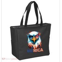 Merica Bald Eagle USA Eagle 4th Of July Patriotic Funny Tote Bag thumb 2