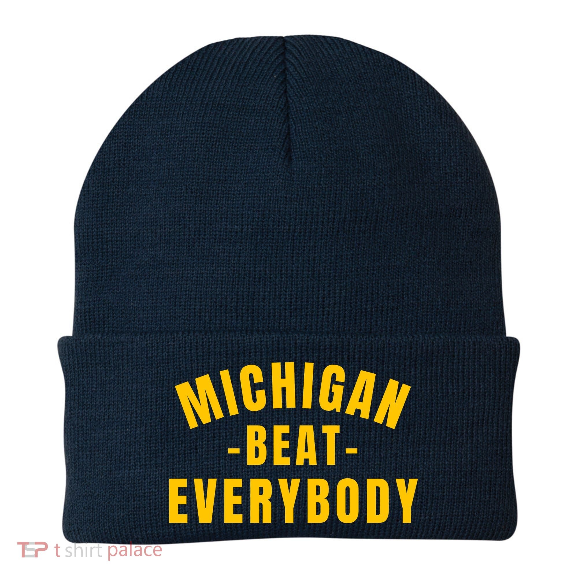 Michigan Beat Everybody Funny Beanie