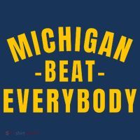 Michigan Beat Everybody Funny Visor thumb 3