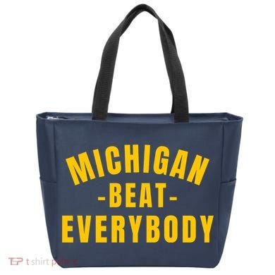 Michigan Beat Everybody Funny Tote Bag