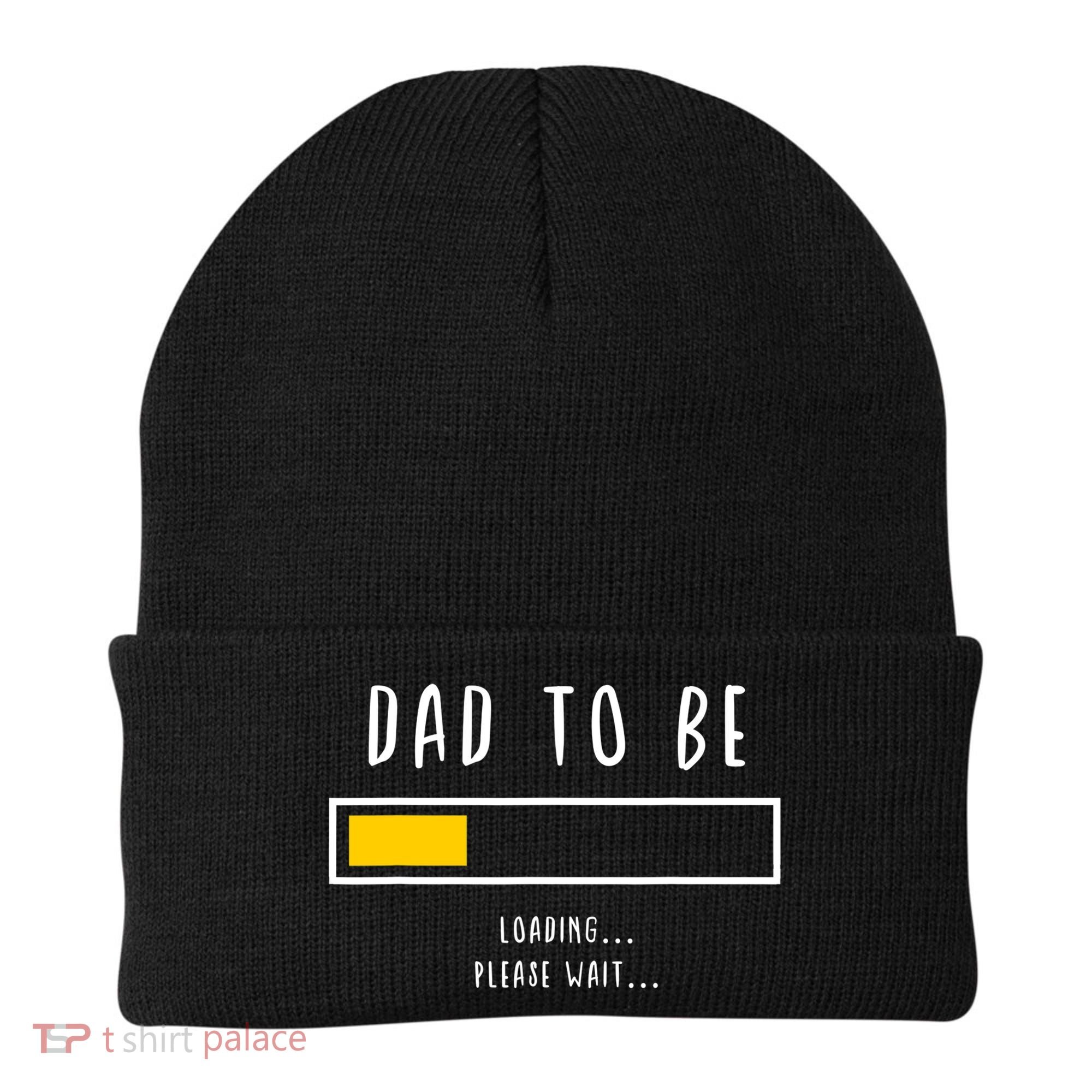 Mens Best Expecting Dad, Daddy & Father Gifts Men Tee Shirts TShirt Beanie