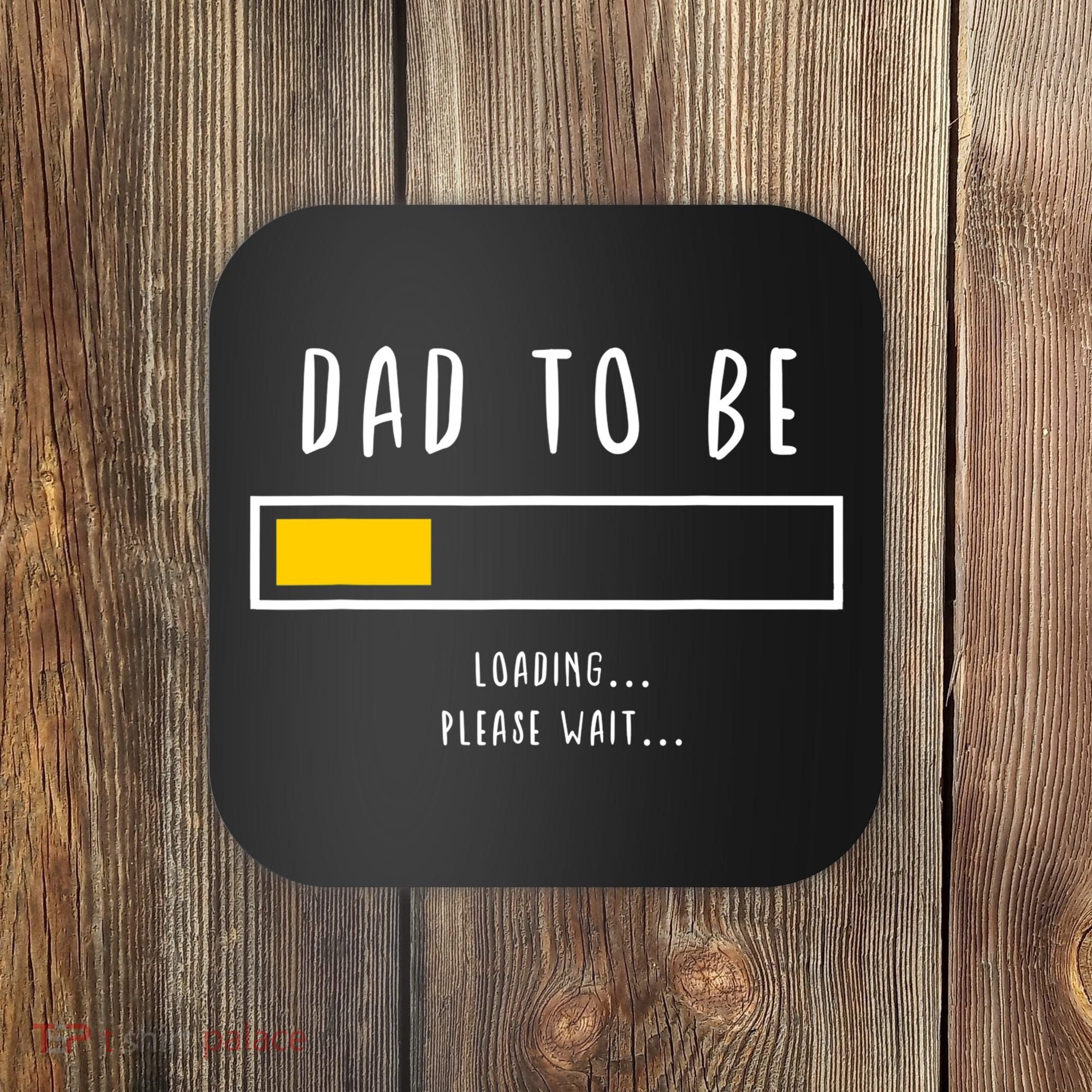 Mens Best Expecting Dad, Daddy & Father Gifts Men Tee Shirts TShirt Coaster