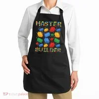 Master Builder Funny Building Blocks For Boys Apron thumb 2