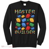 Master Builder Funny Building Blocks For Boys Sweatshirt thumb 0