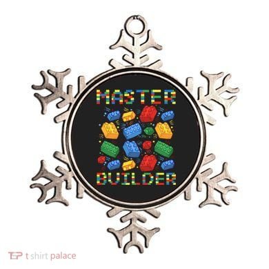 Master Builder Funny Building Blocks For Boys Ornament
