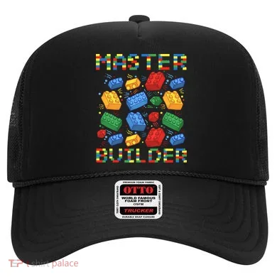 Master Builder Funny Building Blocks For Boys Hat