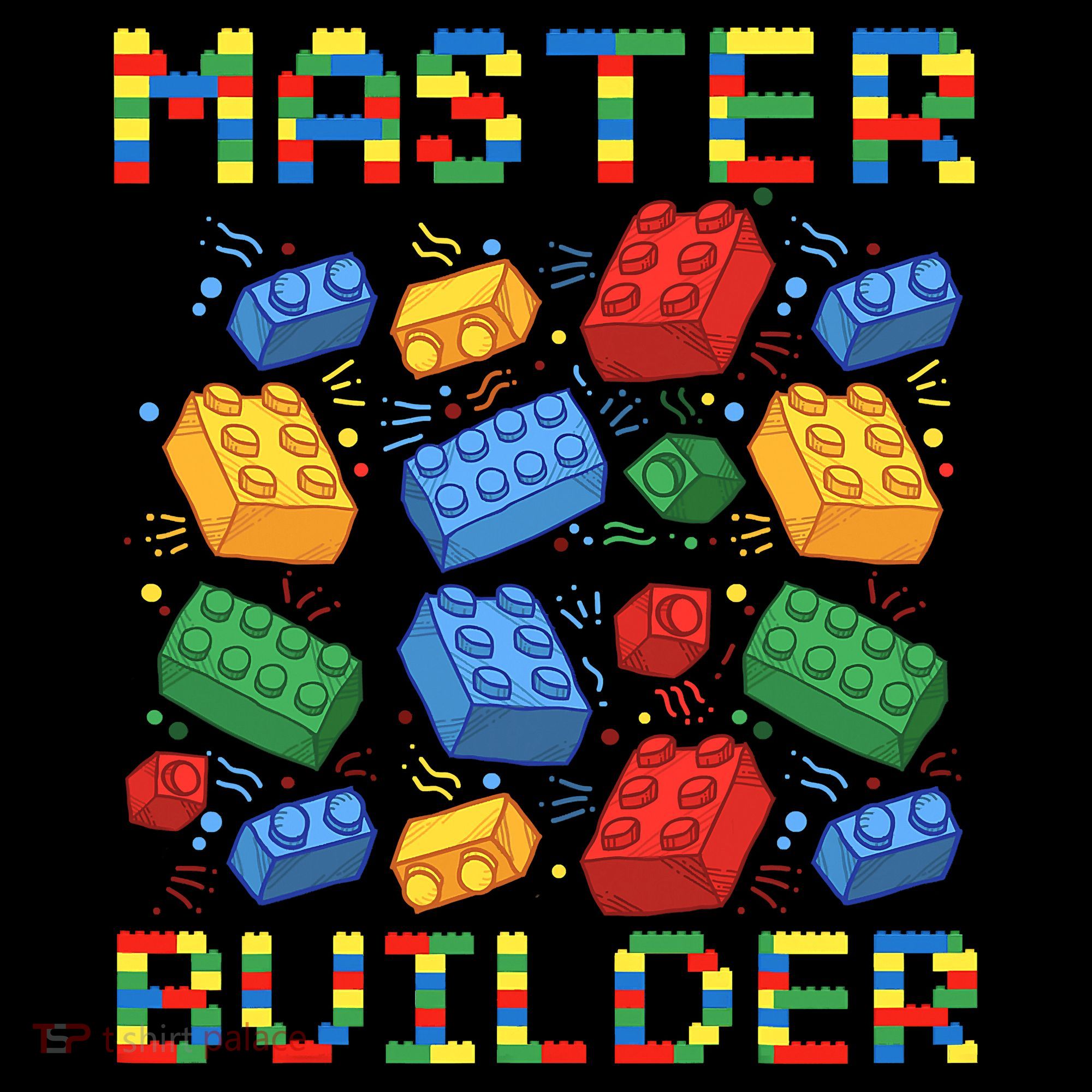 Master Builder Funny Building Blocks For Boys Toddler Hoodie
