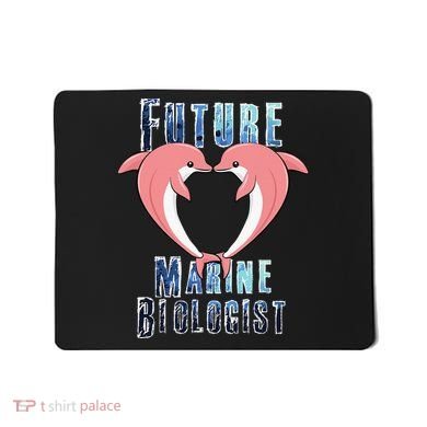 Marine Biology Future Biologist Science Dolphin Heart Mousepad