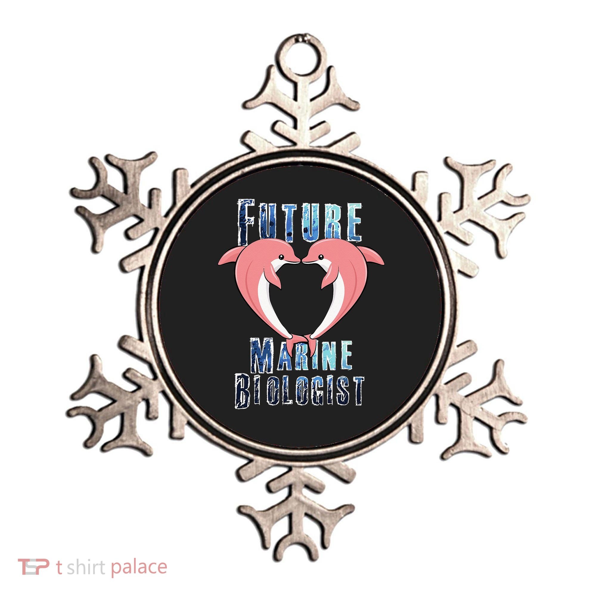 Marine Biology Future Biologist Science Dolphin Heart Ornament