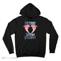Marine Biology Future Biologist Science Dolphin Heart Tall Hoodie thumb 0
