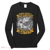 Master Baiter Funny Pike Fishing Gift Ice Fishing Musky Long Sleeve Shirt thumb 0