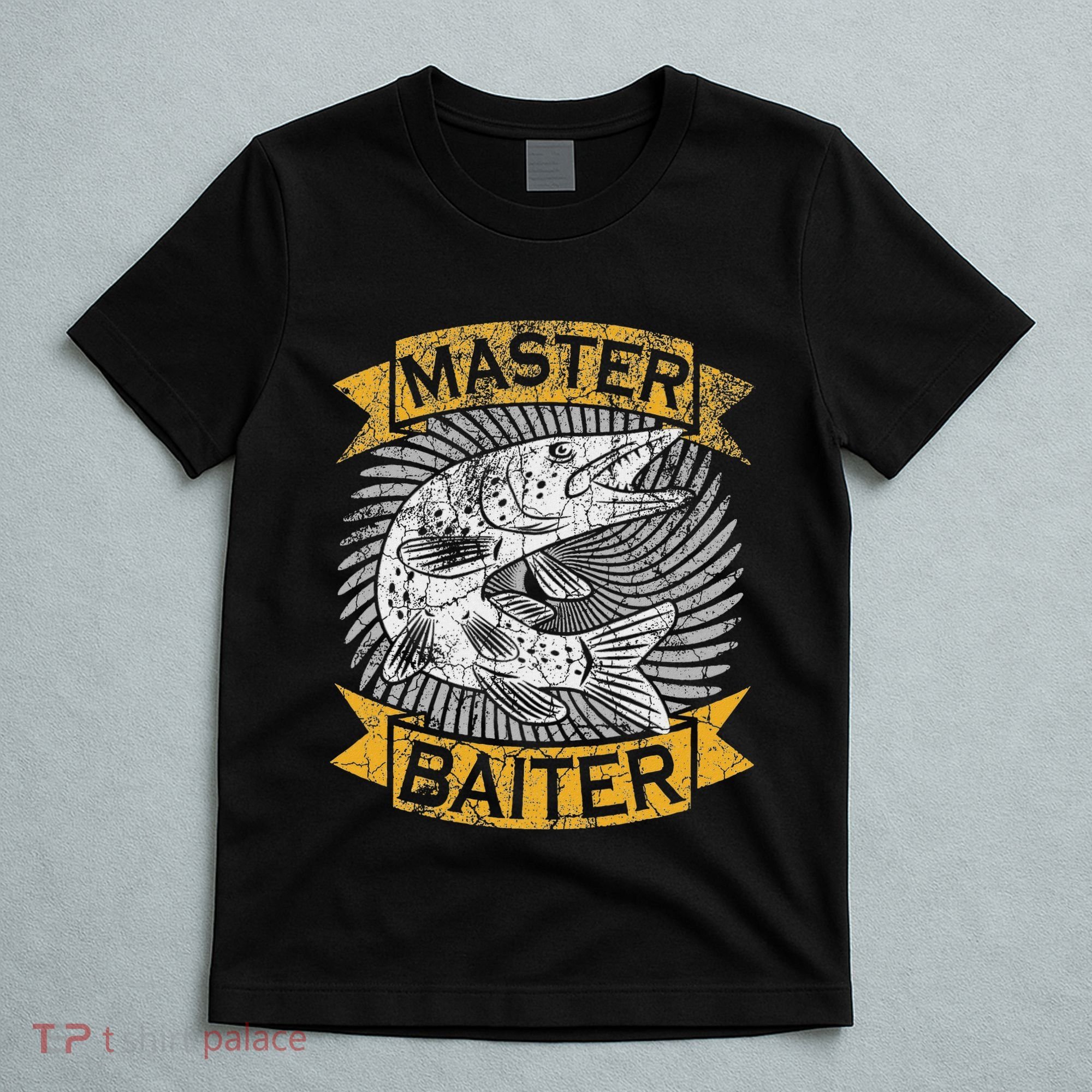 Master Baiter Funny Pike Fishing Gift Ice Fishing Musky T-Shirt