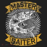 Master Baiter Funny Pike Fishing Gift Ice Fishing Musky Beanie thumb 2