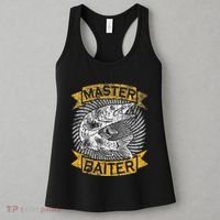 Master Baiter Funny Pike Fishing Gift Ice Fishing Musky Women's Tank Top thumb 3